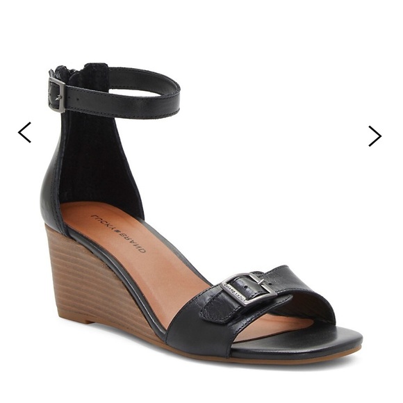 Lucky Brand Shoes - Lucky Brand Jodella Leather Wedge Sandals